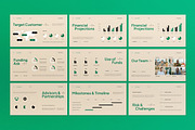 Green Cream Modern Pitch Deck PPT, a Presentation Template by graphicook (Thumbnail 5 of 8)