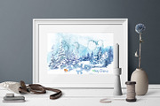 Winter Graphic Set. +10 PSD, an Animal Illustration by lapi-olesya (Thumbnail 9 of 9)