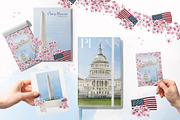 Cherry Blossoms clip art watercolor, an Illustration by Alena Sid (Thumbnail 6 of 16)