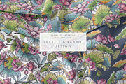 Lotus, Koi, Dragonflies. Vector Set, a Pattern Graphic by Molly art (Thumbnail 12 of 14)