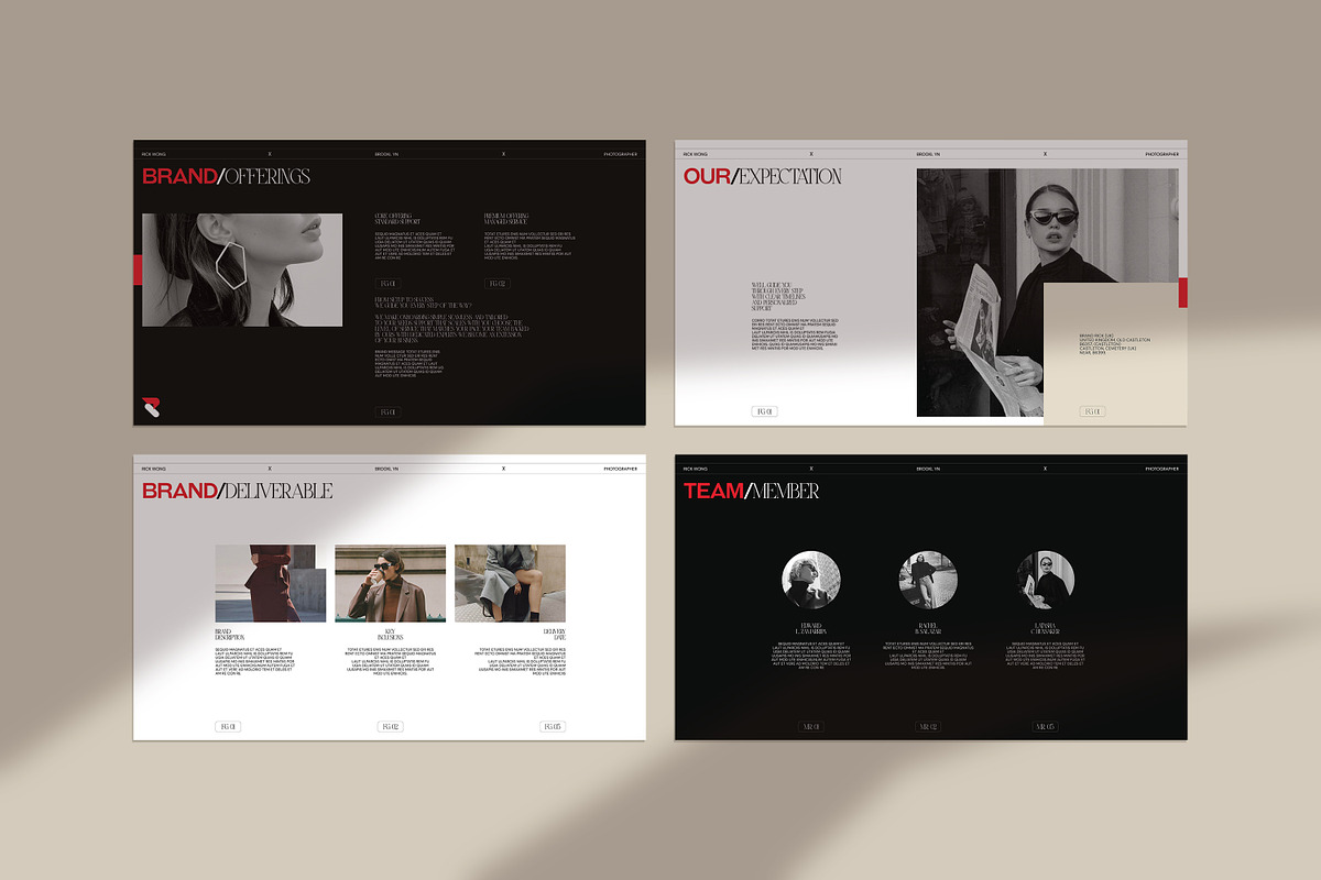 RICK | Service & Pricing Guide, a Presentation Template by Creatiya Type (Photo 5 of 11)