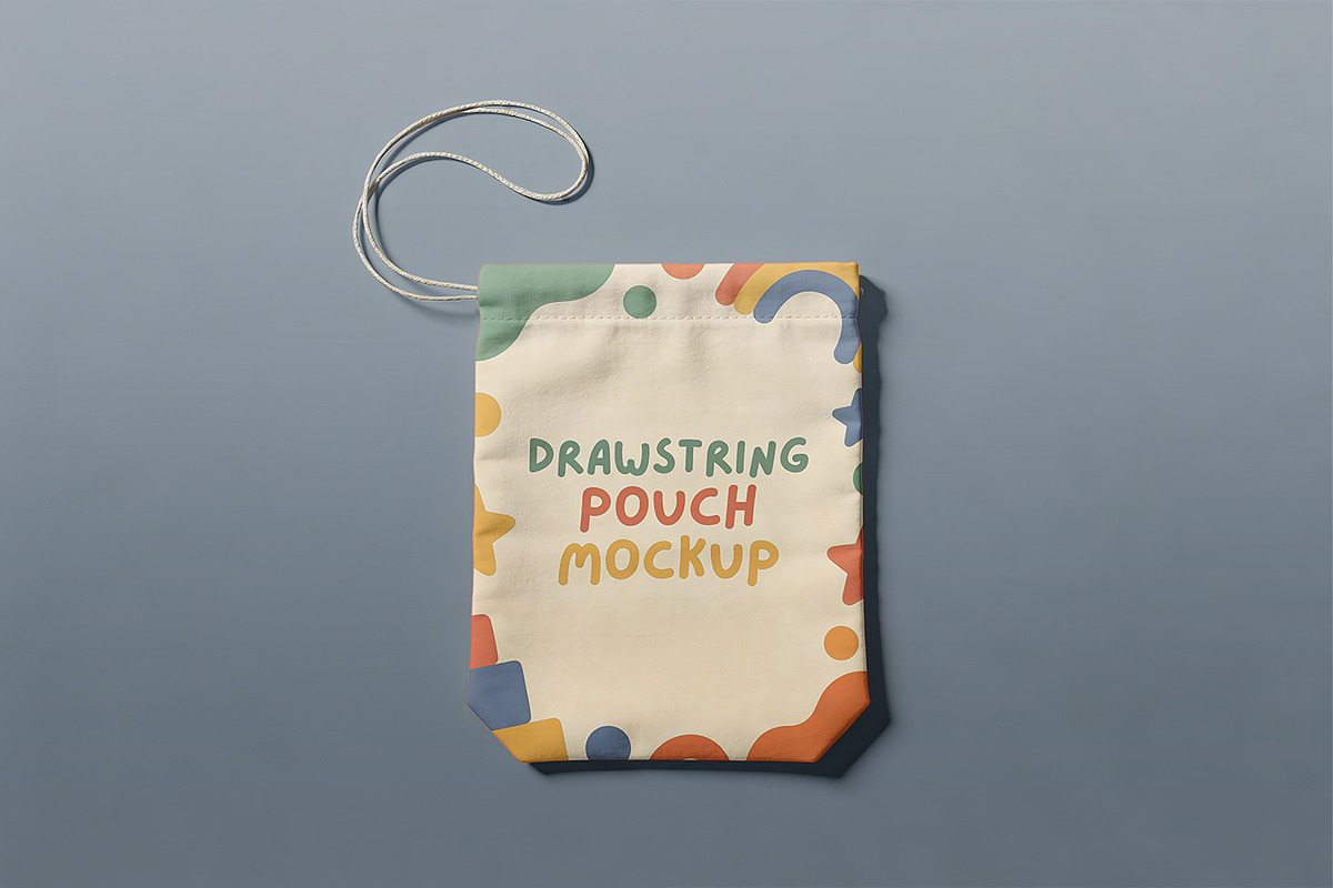 Drawstring Pouch Mockup, a Product Mockup by Pitchlook.Studio (Photo 3 of 4)