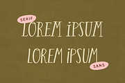 COZY LIBRARY | TALL COZY FONT, a Sans Serif Font by Maria Feliz Fonts (Thumbnail 10 of 11)