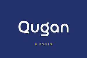 Qugan Modern Logo and Branding Font