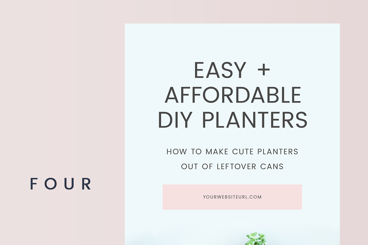Light Pinterest Templates, a Social Media Template by Kimi Kinsey (Photo 6 of 8)
