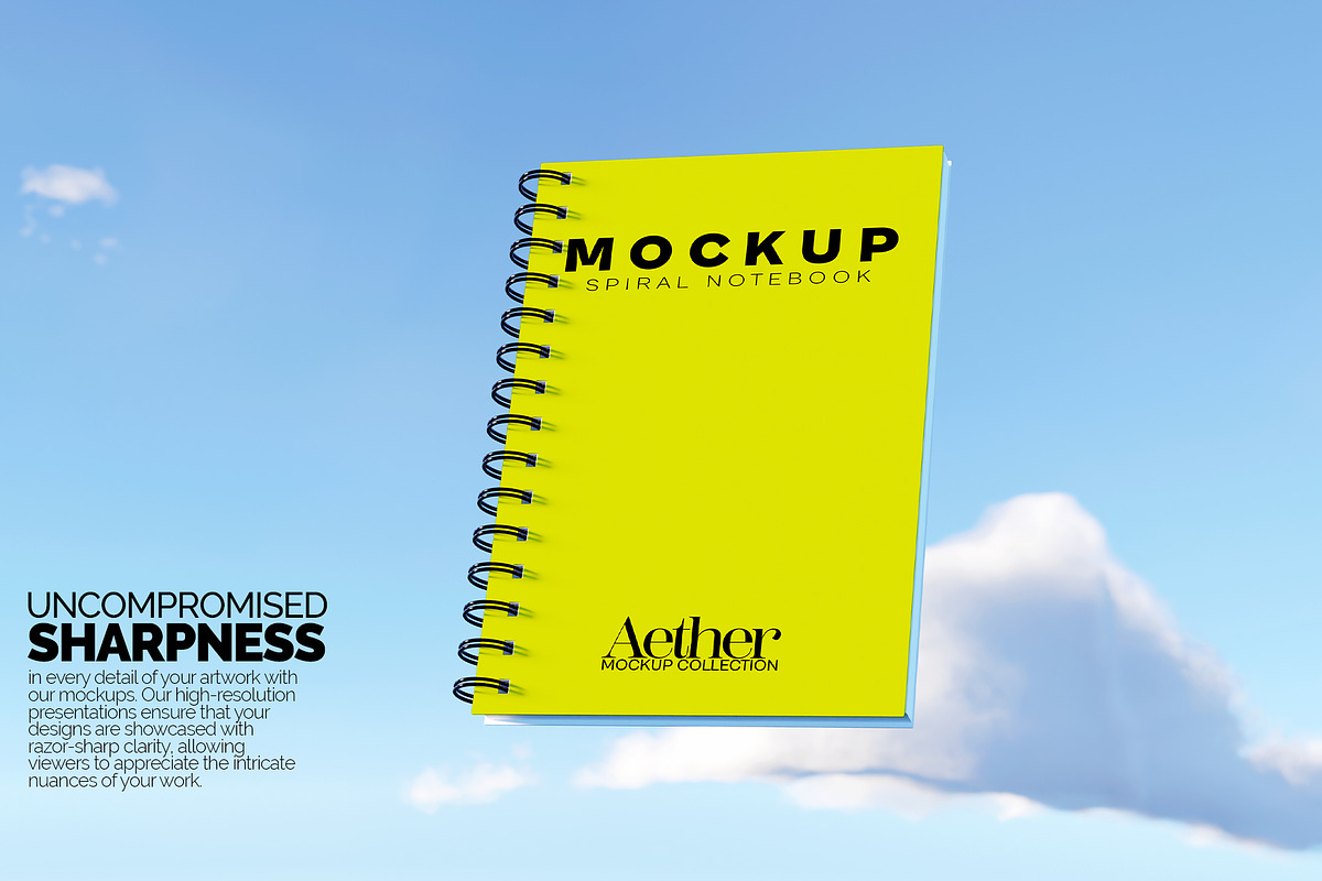 Spiral Notebook Mockup Bundle, a Books & Magazine Mockup by Banana Mockups (Photo 5 of 6)