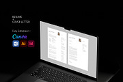 Resume Template, a Resume Template by Designsoul14 (Thumbnail 6 of 6)