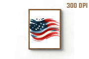 4th of July Brushstroke Sublimation, an Illustration by Libby Wishes (Thumbnail 8 of 12)