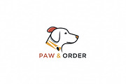 Paw Order Minimal, a Branding & Logo Template by Logocreative (Thumbnail 1 of 2)