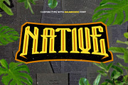 Maabhodo a Strong Bold Display Font, a Font by kkgp_works (Thumbnail 5 of 5)