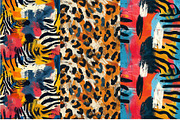 10 Abstract Animal Seamless Patterns, a Pattern Graphic by Inknfolly (Thumbnail 3 of 7)