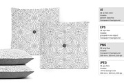 Monoline Ornaments, a Pattern Graphic by Crystal Line (Thumbnail 7 of 9)