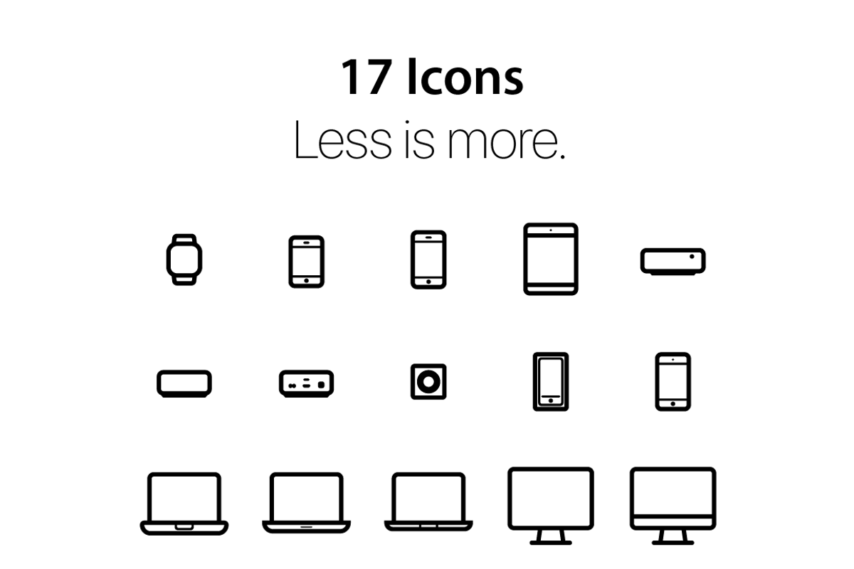 Apple Device Icons, an Icon by Sarunw (Photo 2 of 3)