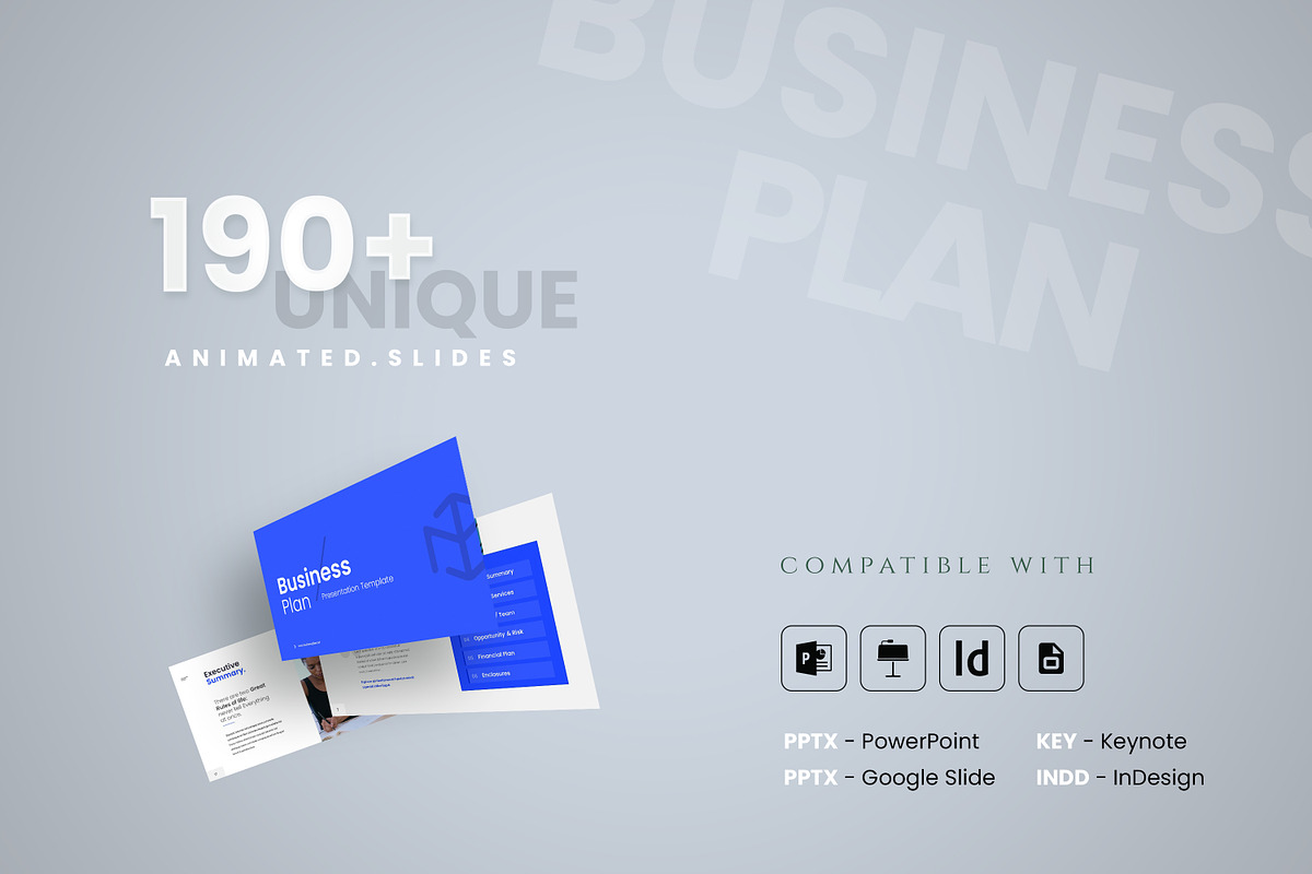 Business Plan PowerPoint Template, a Presentation Template by GoldenPixelStudio (Photo 3 of 30)