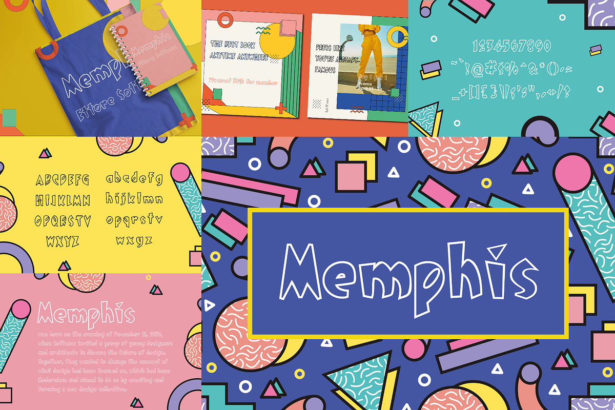 Outline Font Bundle - 34 Fonts!, a Sans Serif Font by HipFonts (Photo 10 of 17)