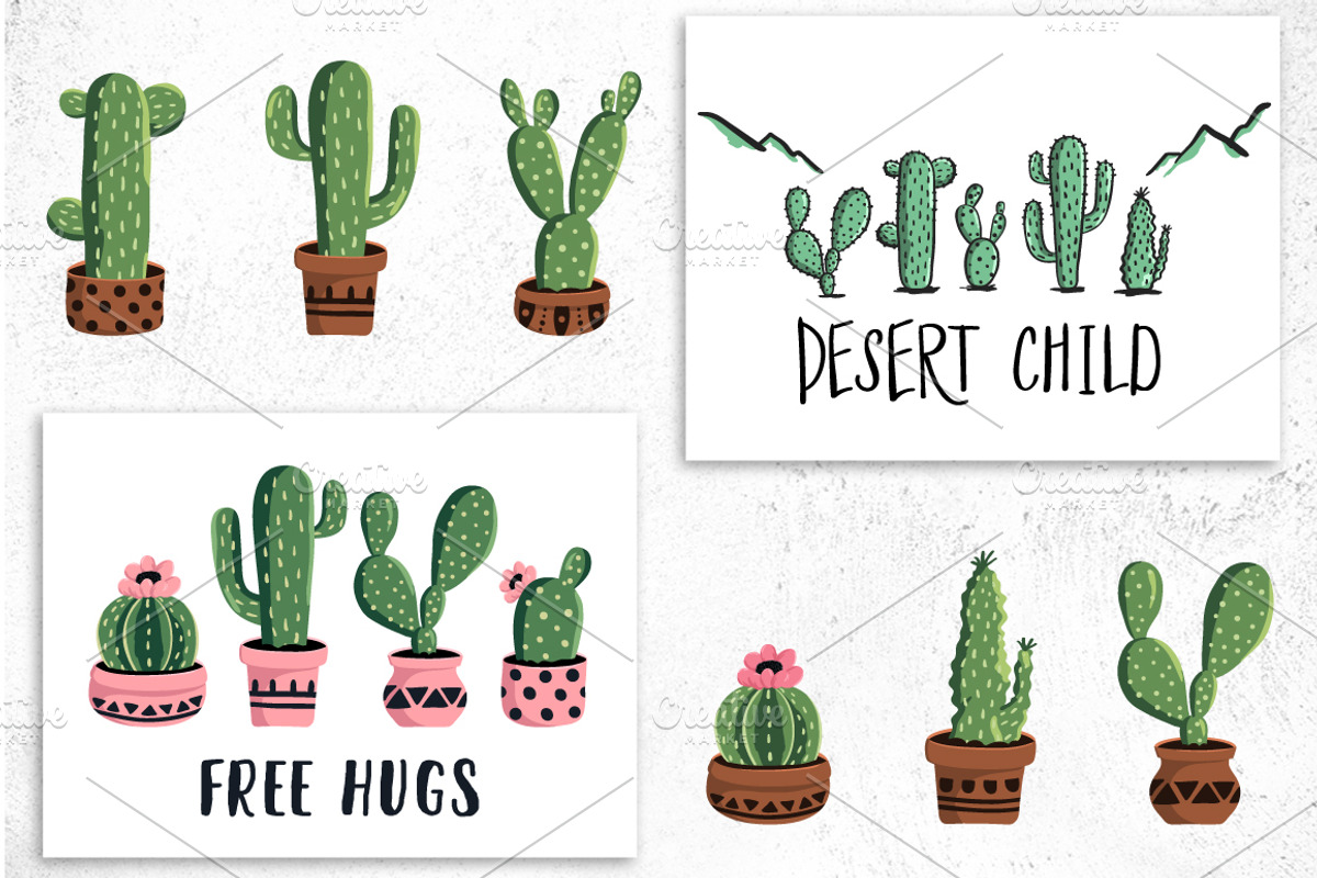 Cacti Prints & Patterns 20% OFF, a Pattern Graphic by Dasha_D (Photo 10 of 10)