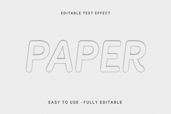 Soft Emboss Outline Text Effect preview 3