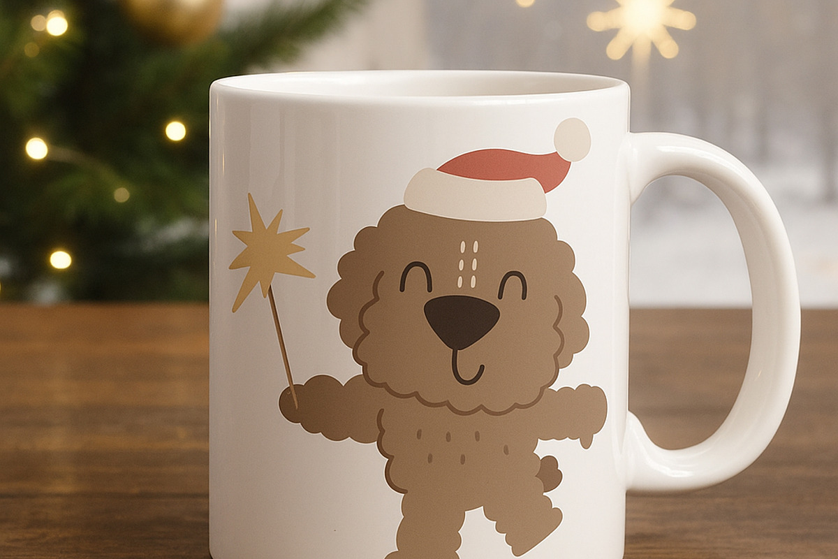 Christmas Animals Clipart Set, a Seasonal Illustration by Palau (Photo 5 of 10)