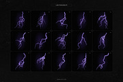 Lightning Bolts & Lens Flares Bundle, a Shape Add-On by Samolevsky (Thumbnail 8 of 16)
