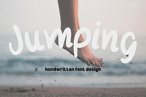 Jumping Handwritten Font