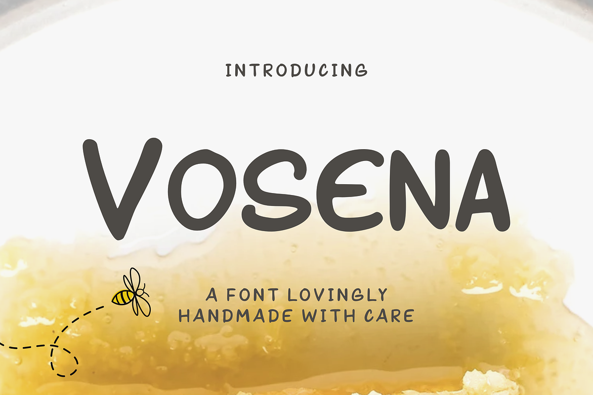 Vosena, a Handwritten Font by Gatype (Photo 1 of 12)