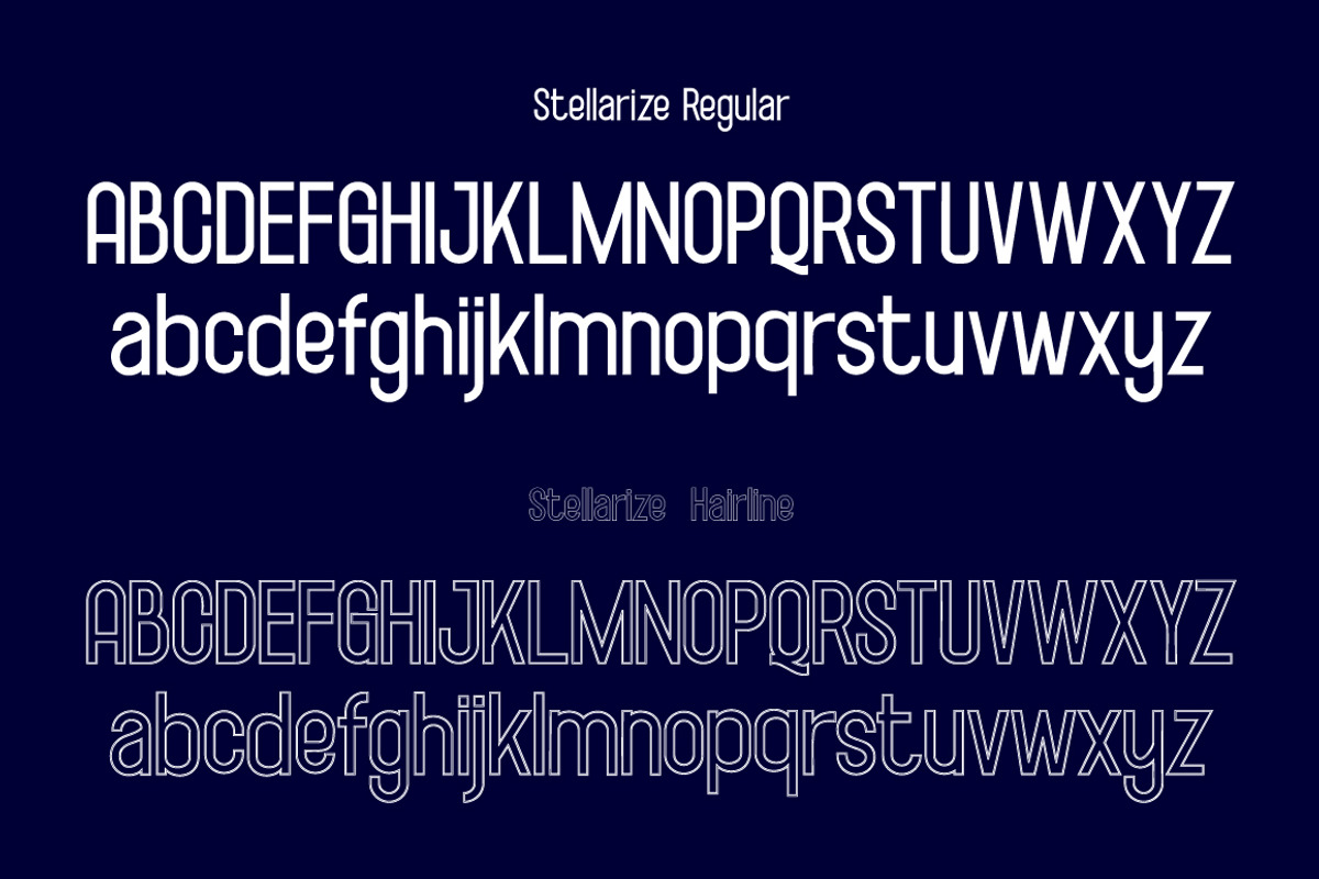 Stellarize, a Sans Serif Font by MSG Studio (Photo 10 of 12)