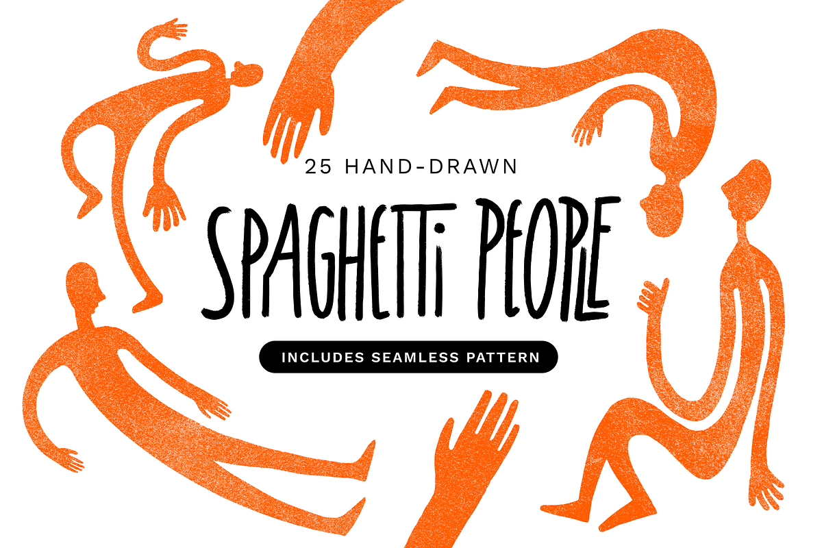 Hand-Drawn People Illustrations, a Decorative Illustration by nyulpsd (Photo 1 of 3)