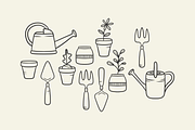 Hand Drawn Spring Illustrations, an Illustration by HonestiesPrintS (Thumbnail 2 of 7)