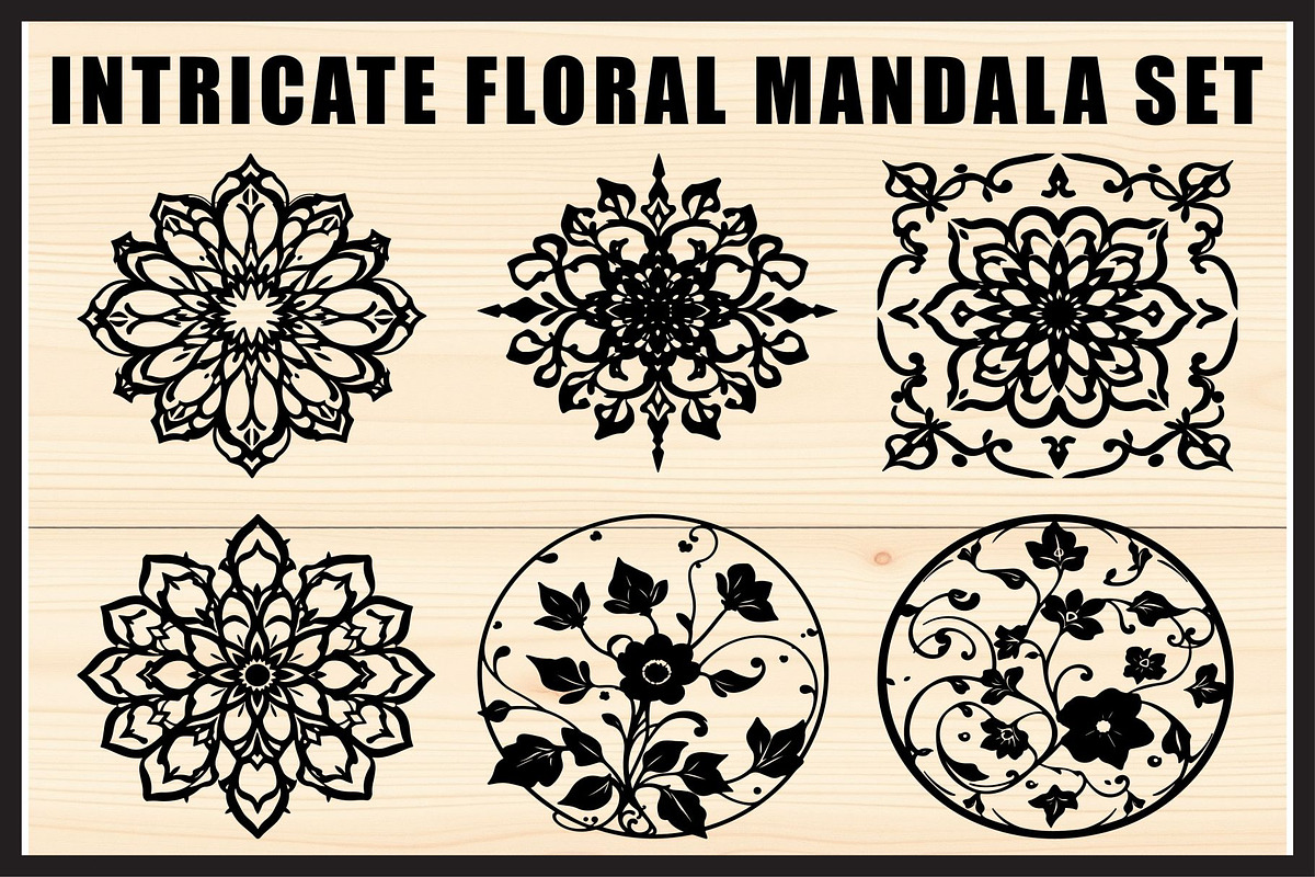 Mandala Pattern Laser Designs, an Object Graphic by Creativeshirt (Photo 1 of 7)
