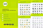 Admin Dashboard Icon Pack, an Icon by vexper (Thumbnail 1 of 5)