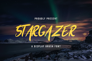 Stargaze - Creative Brush Font