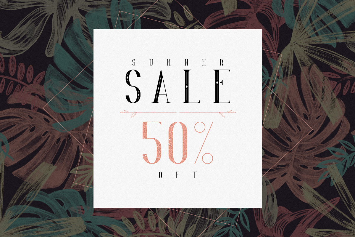 Desislava Luxurious Typeface + Bonus preview 7