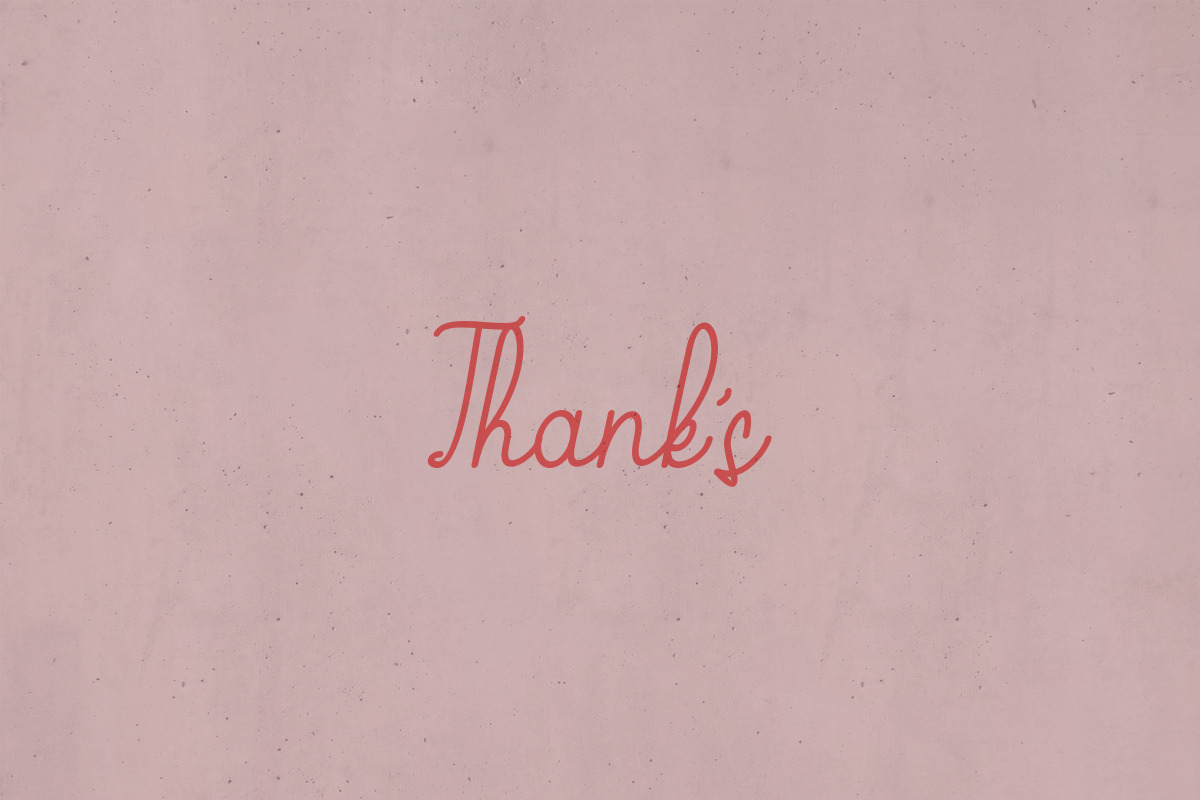 Rania Shin, a Script Font by BringTypeStudio (Photo 6 of 6)