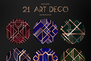 Art Deco Backgrounds, a Texture Graphic by Olga Ryzychenko (Thumbnail 7 of 7)