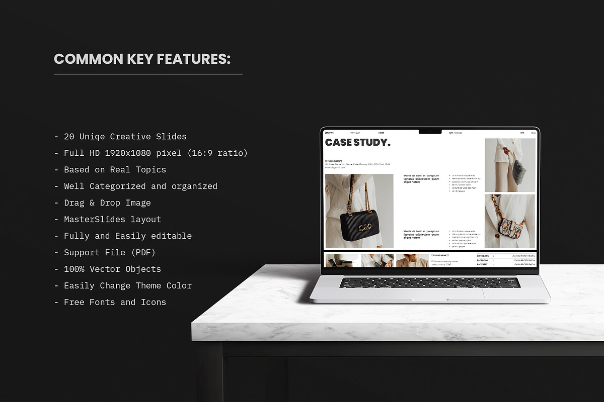 Brand Portfolio Presentation Design, a Presentation Template by ArtisanaAura (Photo 3 of 13)