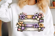 Spring Summer Wooden Clipart, an Illustration by GatewayDesign (Thumbnail 4 of 5)