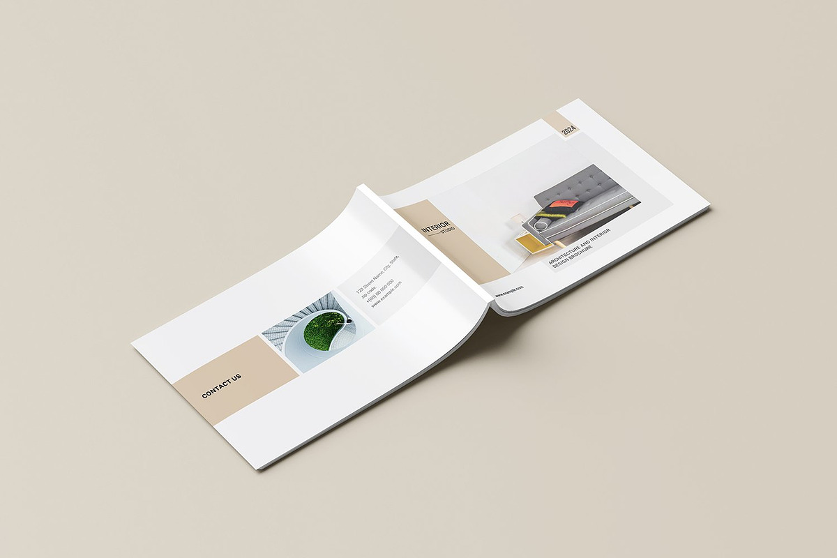 Architecture and Interior Brochure, a Brochure Template by retrographix (Photo 8 of 8)