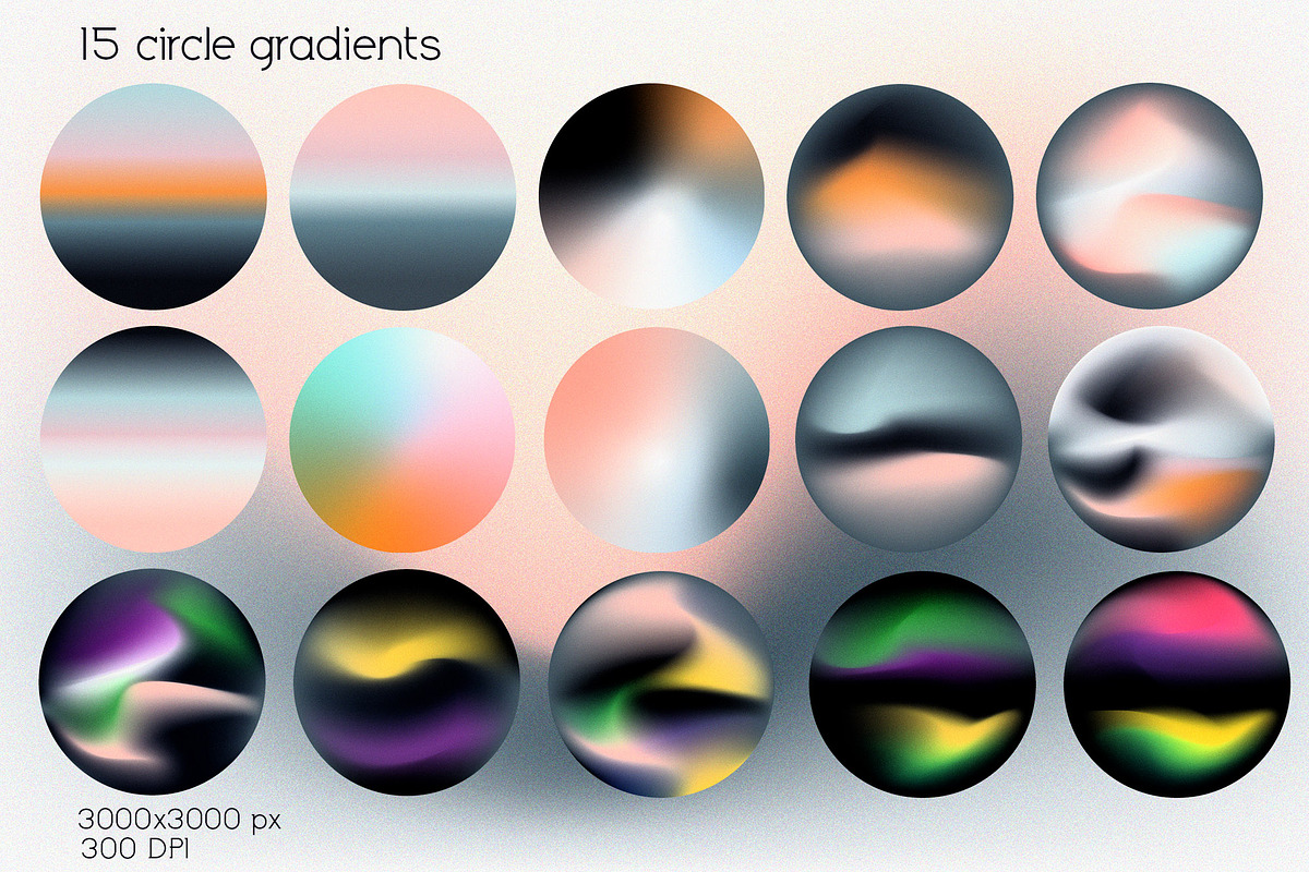 North gradient. Grainy texture, a Texture Illustration by EasyArt