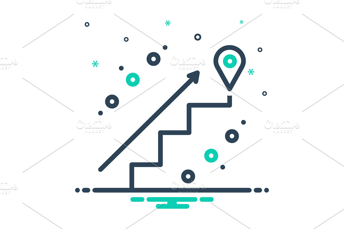 Endpoints pointer icon, an Icon by Creative priyanka | Creative Market