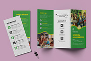 School Admission Trifold Brochure, a Brochure Template by MightyDesign (Thumbnail 1 of 7)