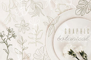 One line graphic botanical, a Decorative Illustration by Moonflora (Thumbnail 2 of 7)