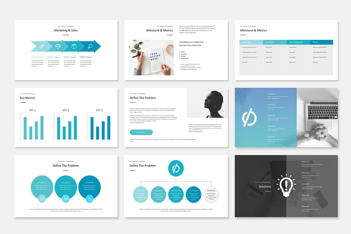 Business Plan PowerPoint Template, a Presentation Template by WhiteGraphic (Photo 17 of 50)