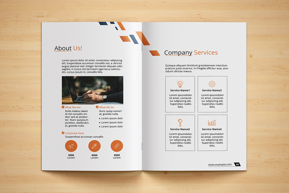Business Proposal - V01, a Brochure Template by retrographix (Photo 3 of 7)
