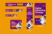 Digital Marketing Google Ads Banner, a Marketing Template by kerismaker (Thumbnail 2 of 4)