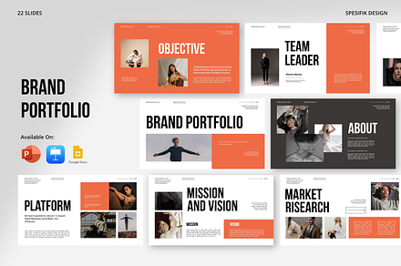 Brand Portfolio Presentation, a Presentation Template by Spesifikdesign