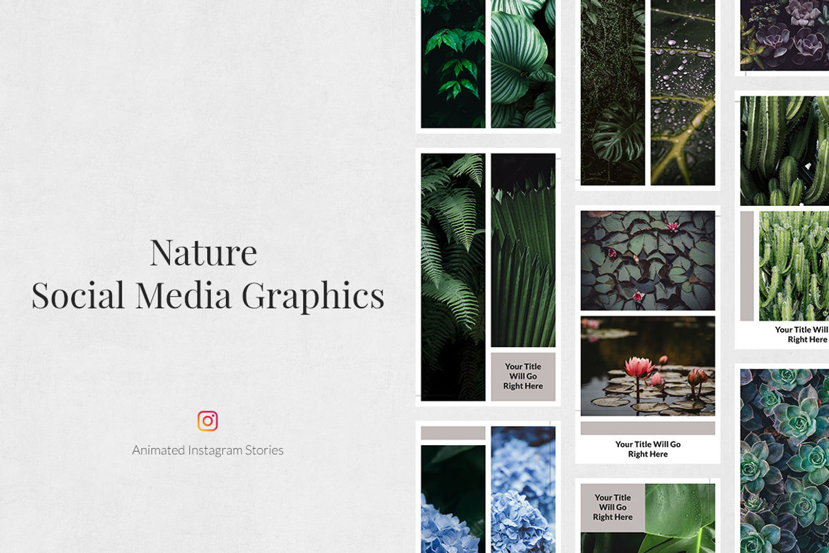 Nature Pack, a Social Media Template by Social Corner Graphics (Photo 4 of 8)