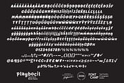 Playbocil Font, a Handwritten Font by Fontcamp Type Foundry (Thumbnail 11 of 16)