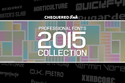 Professional Fonts 2015 Collection, a Sans Serif Font by Chequered Ink (Thumbnail 1 of 2)