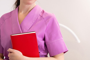 Professional cosmetologist esthetician woman salon, a Person Photo by Photo Drive Studio