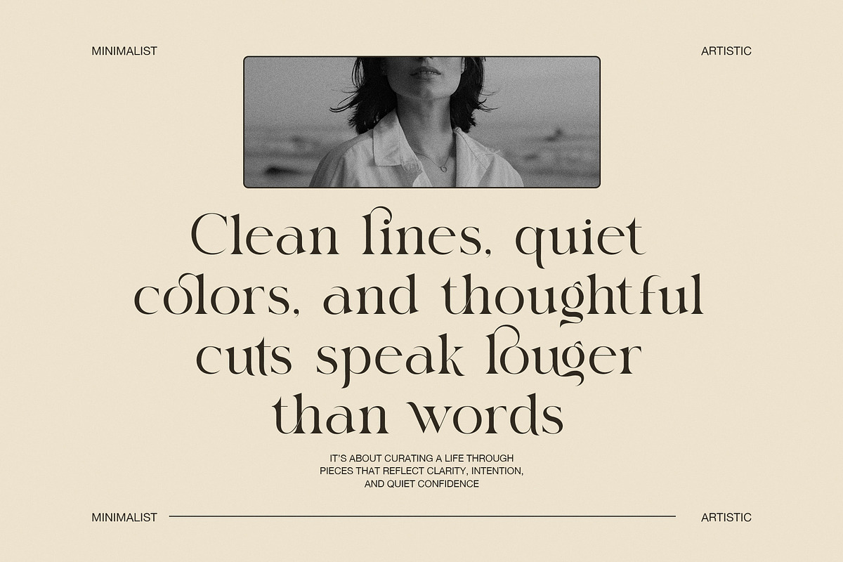 Algia Mongol Elegant Serif Font, a Serif Font by Elegant Font (Photo 6 of 8)